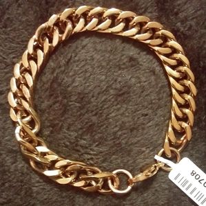 Man's chain link bracelet